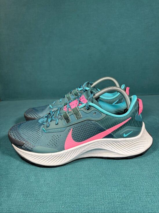 Nike Shoes - Nike Pegasus Trail 3 Teal Pink Womens Size 9.5 Running Shoes DA8698-300